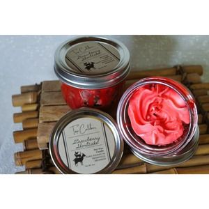 Strawberry Shortcake Mason Jar Candle